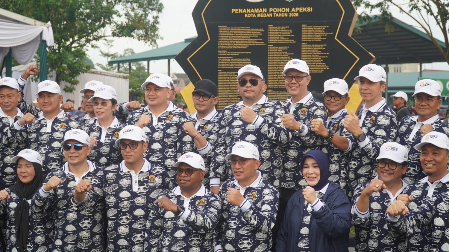 Tugu Kota Tangguh Diresmikan, Nama Wali Kota Tegal Bersama 97 Wali Kota Indonesia Diabadikan