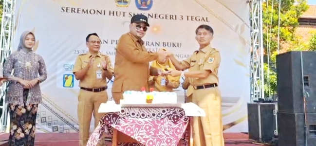 Rayakan HUT ke-25 SMK Negeri 3, Wali Kota Tegal Apresiasi Terus Berkembang Mendidik Ribuan Pelajar