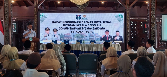 Baznas Kota Tegal Perkuat Sinergi Sekolah Optimalkan Zakat untuk Pengentasan Kemiskinan 