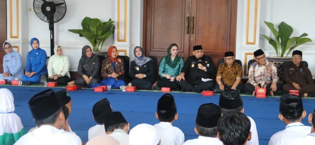 GOW Kota Tegal Gelar Santunan Anak Yatim Piatu