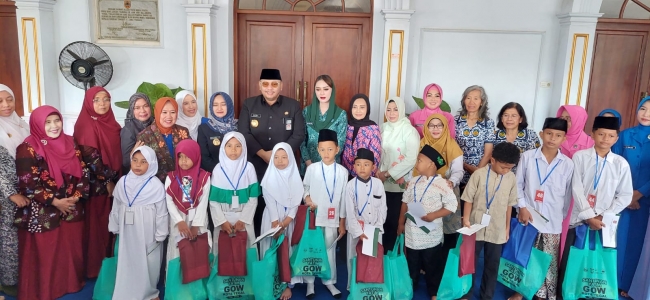 GOW dan Pemkot Tegal Hadirkan Senyum Muharram untuk 100 Anak Yatim dan Duafa 
